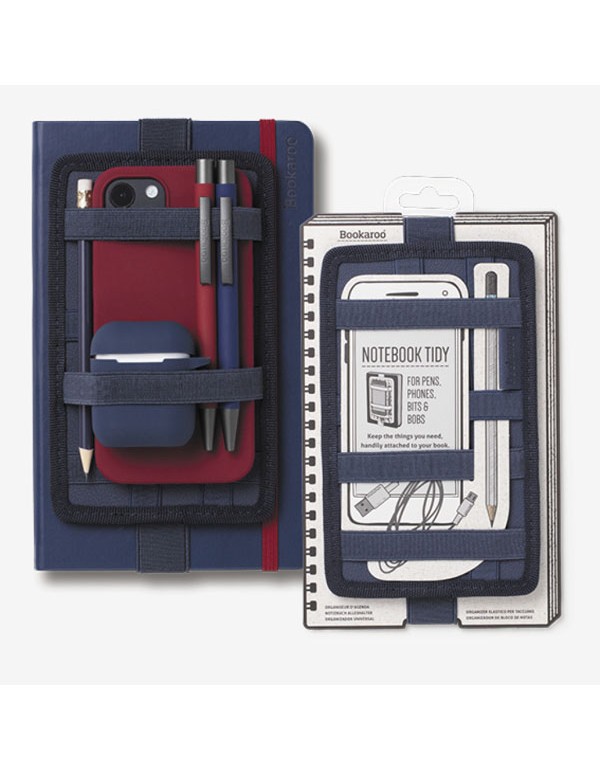 Bookaroo Notebook Tidy - Navy