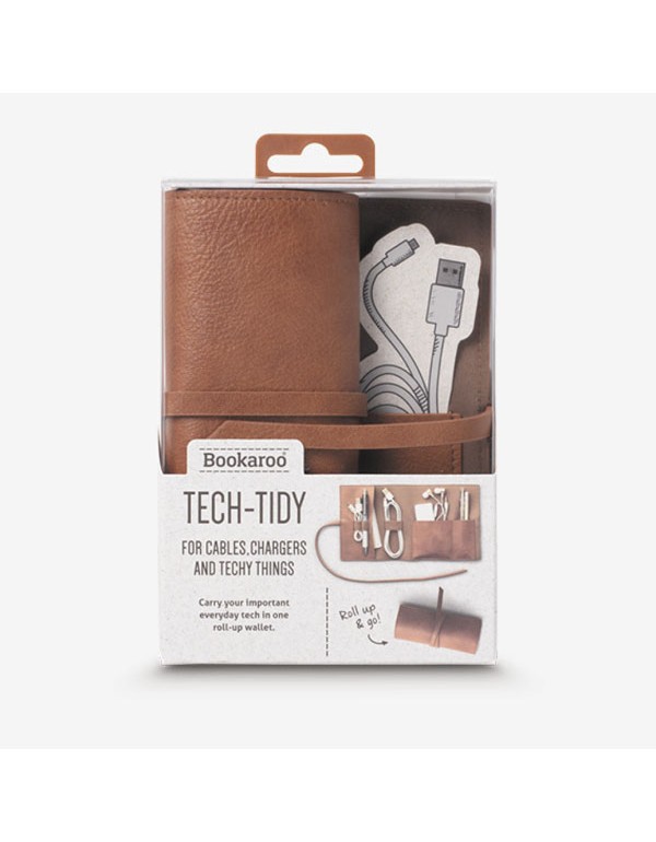 Bookaroo Tech-Tidy - Brown