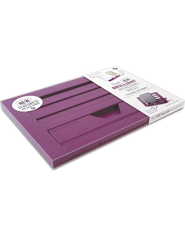 The New Brilliant Reading Rest Mullberry Purple