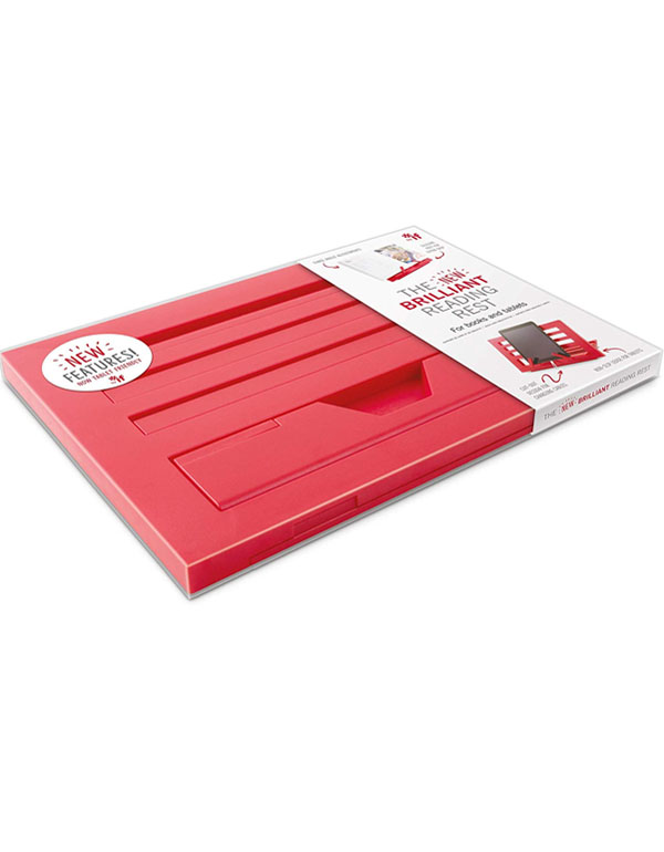 The New Brilliant Reading Rest Chilli Red