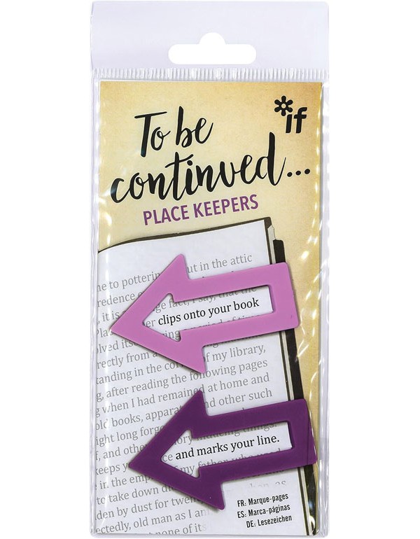 To Be Continued... Place Keepers - Purples