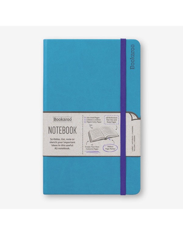 Bookaroo Notebook Journal - Turqouise (A5)