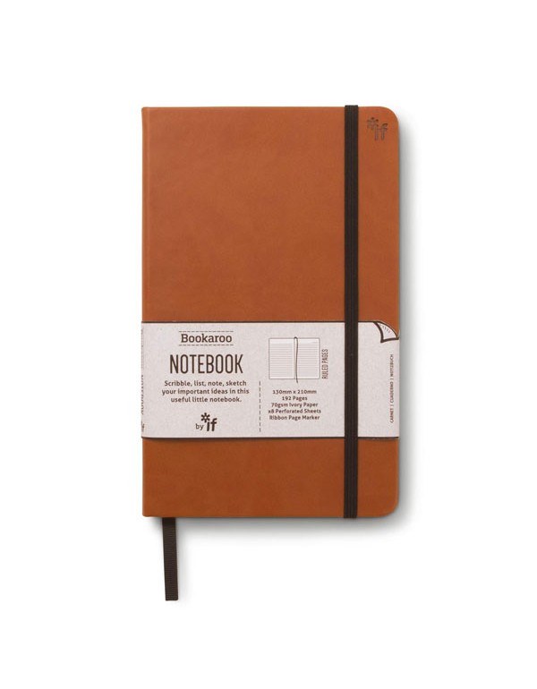 Bookaroo Journal - Brown (A5)