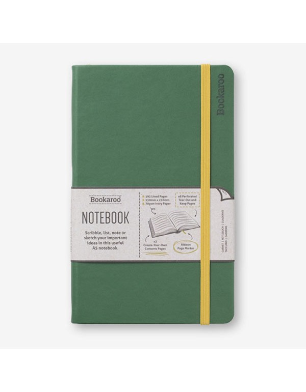Bookaroo Journal - Forest Green (A5)