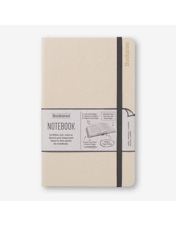 Bookaroo Journal - Cream (A5)