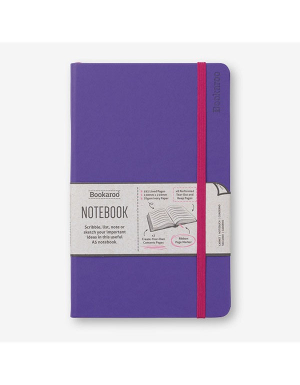 Bookaroo Journal - Purple (A5)