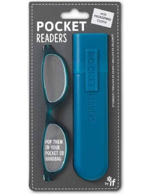 Pocket Readers - Teal +2.0
