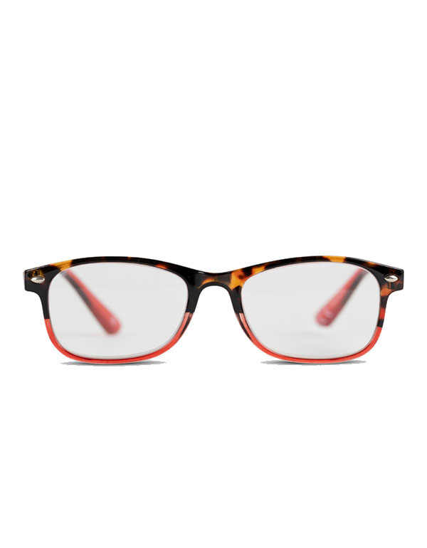 Easy Readers - Duo - Red/Tortoiseshell +2.5 (F)
