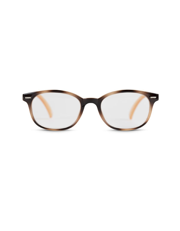 Easy Readers - Round Beige / Brown +1.5 (F)