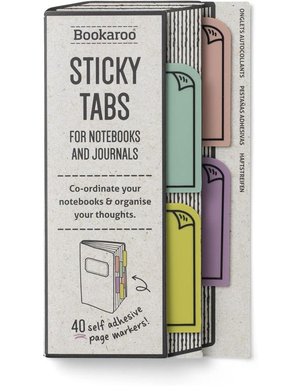 Bookaroo Sticky Tabs - Pastels