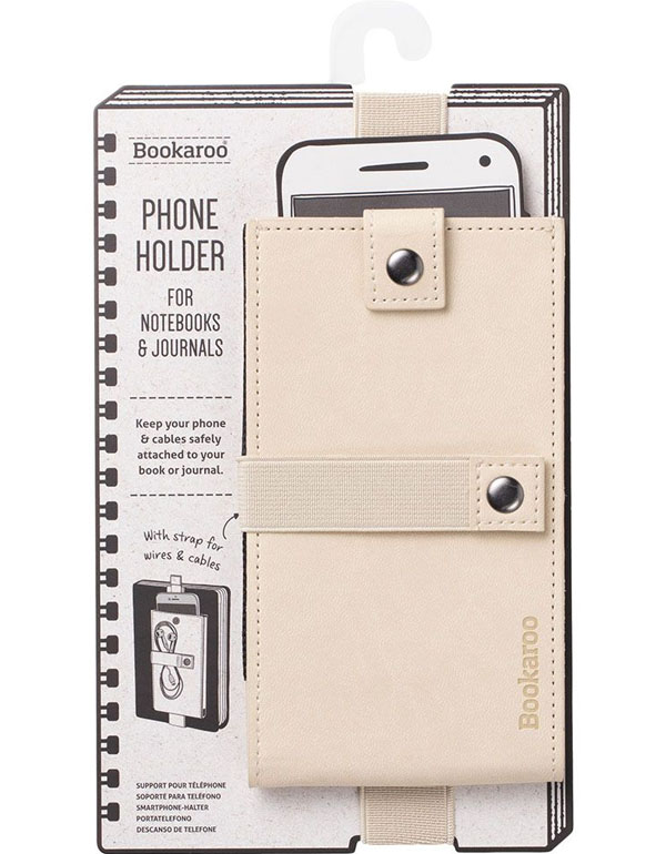 Bookaroo Phone Holder Cream
