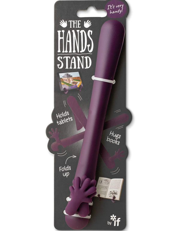 The Hands Stand Aubergine