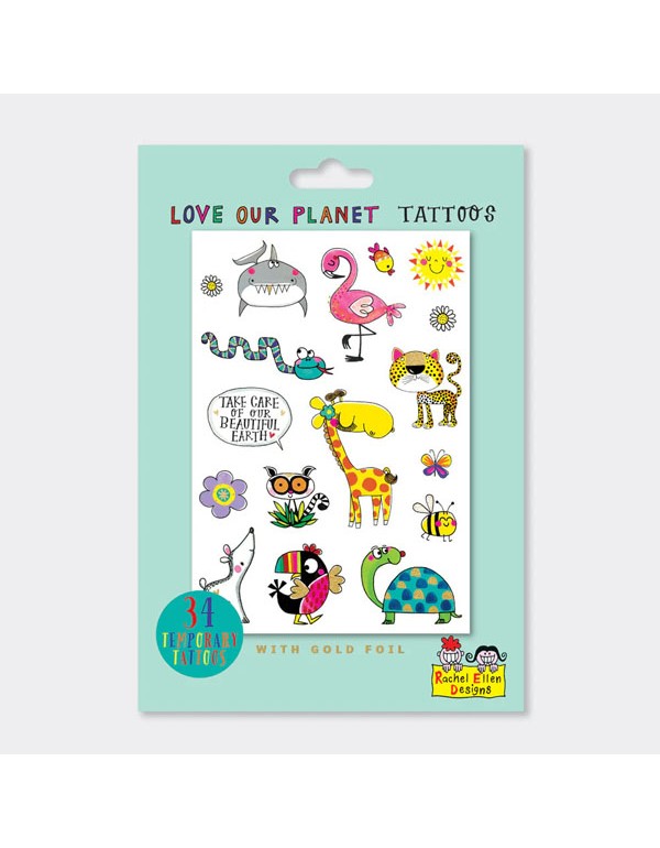 Love Our Planet Tattoos