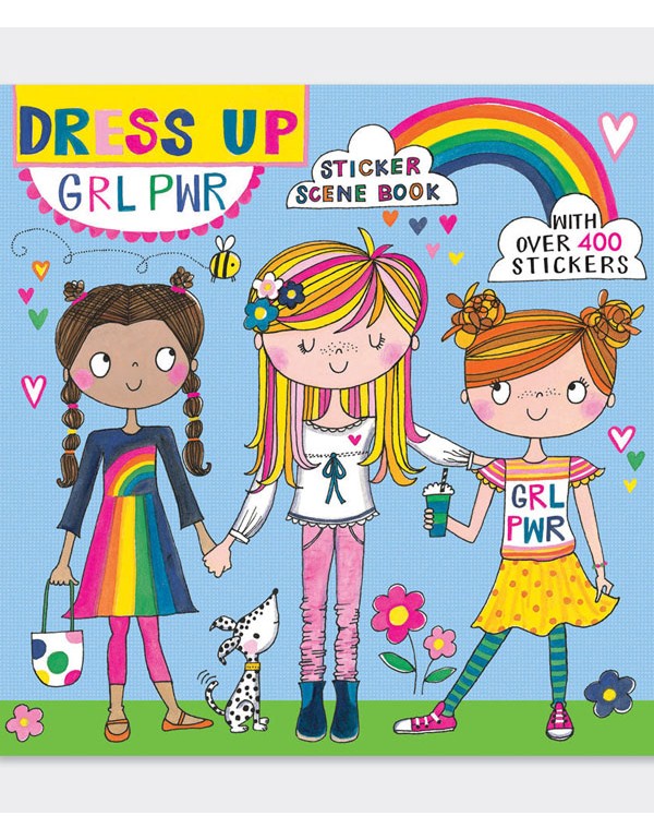 Sticker Scene Book - Dress Up GRL PWR