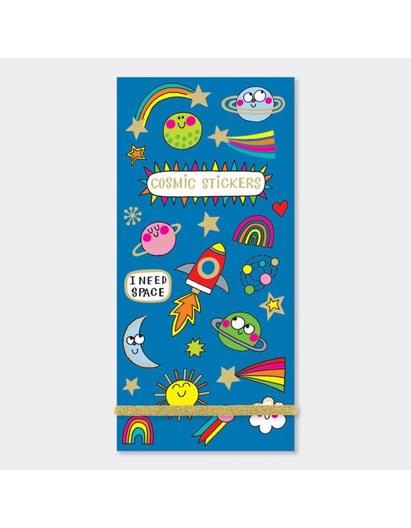 Luxury Foiled Sticker Books - Cosmic Stickers