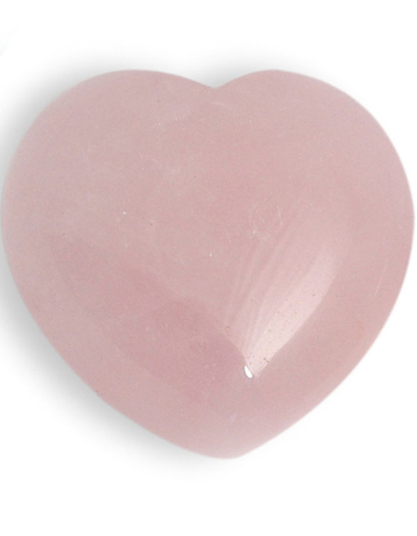 Crystal Heart Stone Assorted Colors, Per Piece
