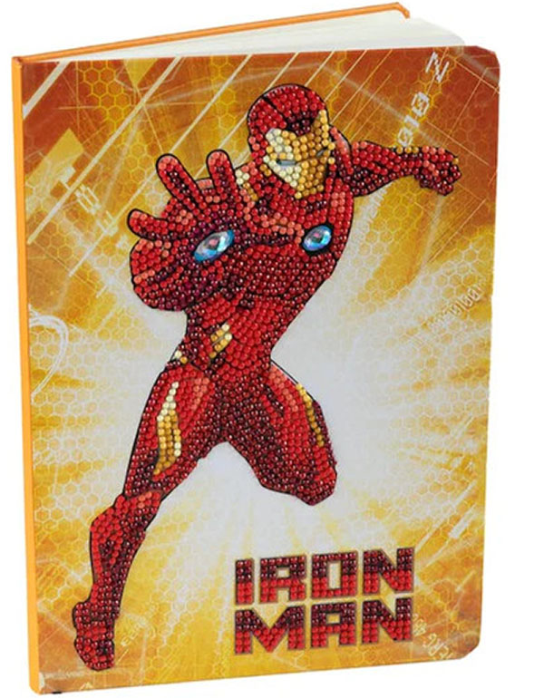 Crystal Art Notebook - Ironman