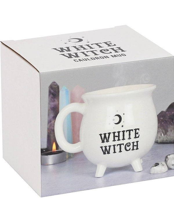 White Witch Cauldron Mug