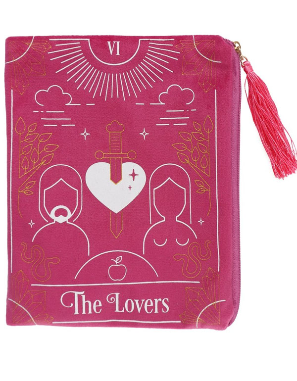 The Lovers Tarot Card Zippered Bag