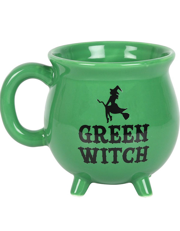 Green Witch Cauldron Mug