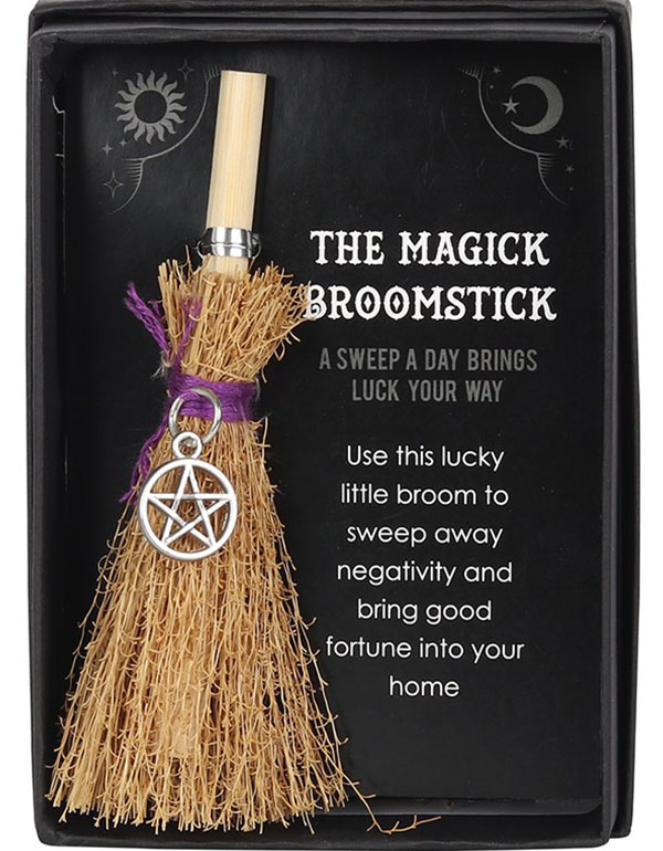 Pentagram Mini Magick Broomstick