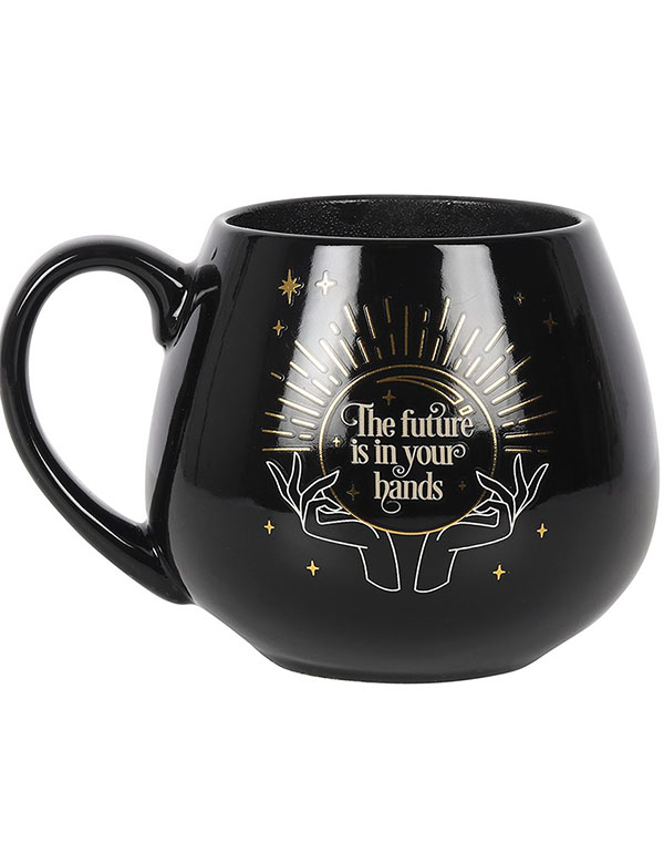 Black Fortune Teller Colour Changing Mug