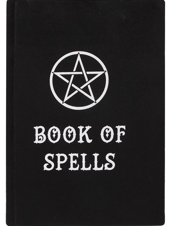 Book Of Spells Velvet Notebook
