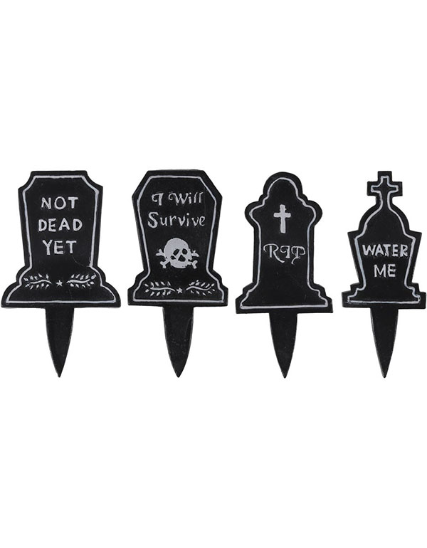 Tombstone Plant Marker Display, Assorted Per Piece