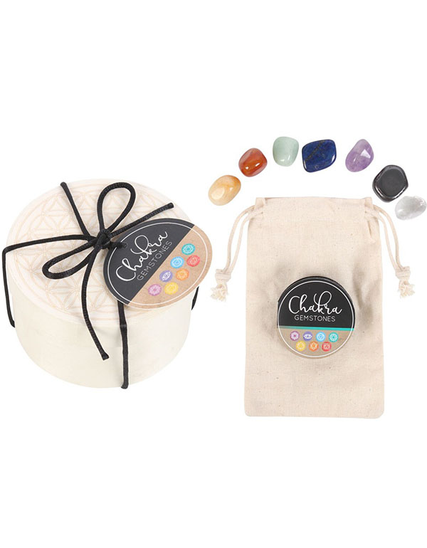 Chakra Gemstone Crystal Gift Set 