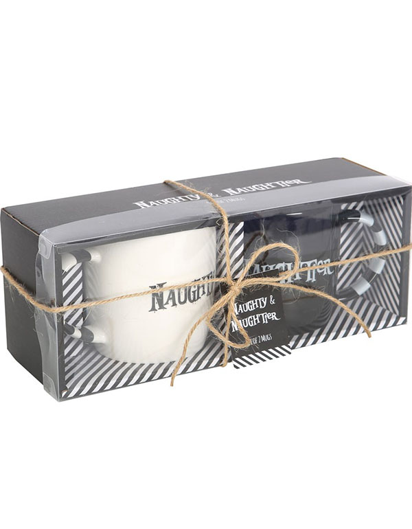 Naughty And Naughtier Couples Mug Set