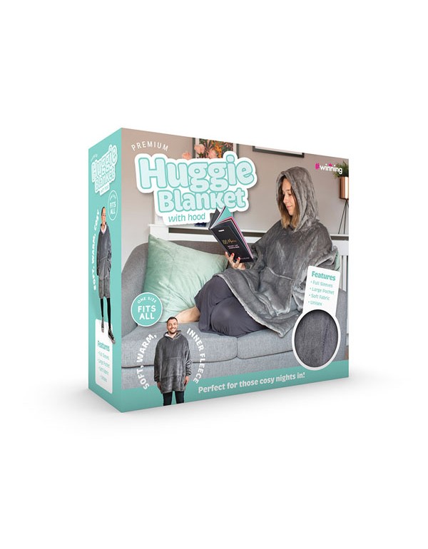 Huggie Blanket Grey