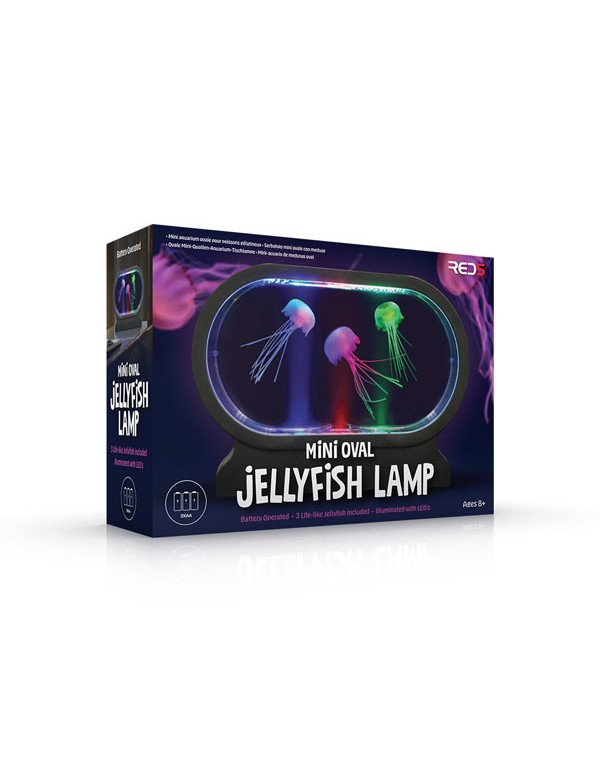 Oval Mini Jelly Fish Lamp
