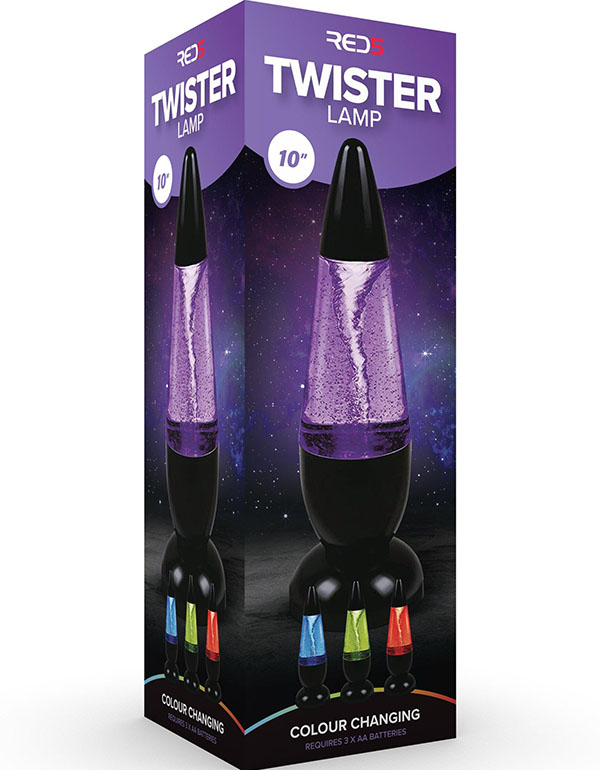 Twister Lamp - Battery Powered