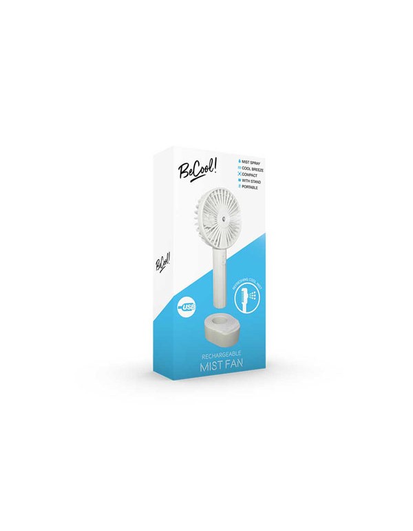 Handheld Spray Fan White