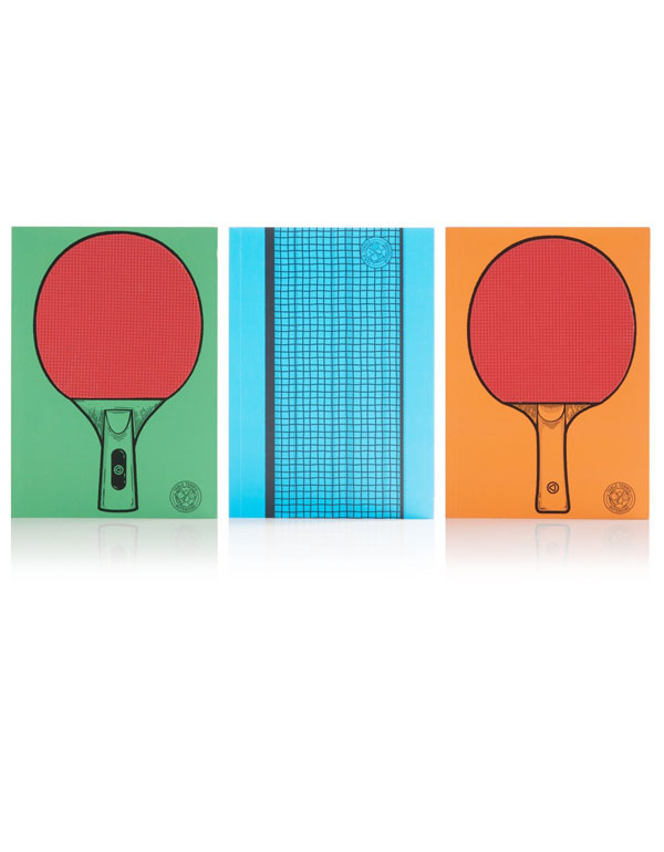 Table Tennis Notebooks