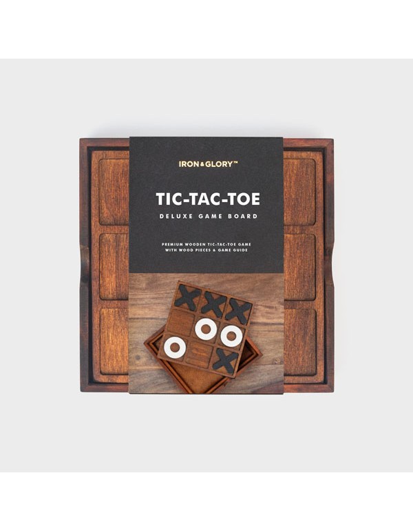 Tic-Tac-Toe - Wooden Noughts & Crosses