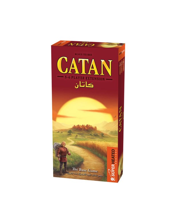 Catan Base Game Extension 5-6 Players -   كاتا...