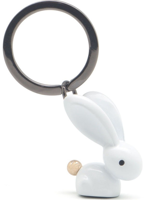 Metalmorphose Bunny Keychain