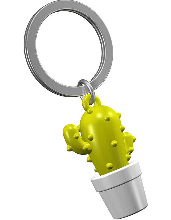 Metalmorphose - Cactus Keychain