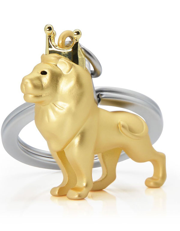 Metalmorphose Lion Keychain