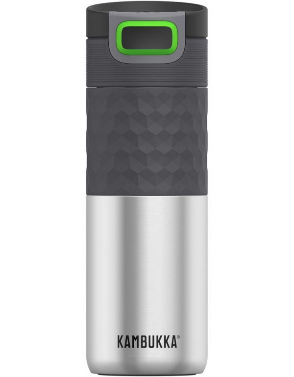 Kambukka Etna Grip Silver Thermal Mug 500ml