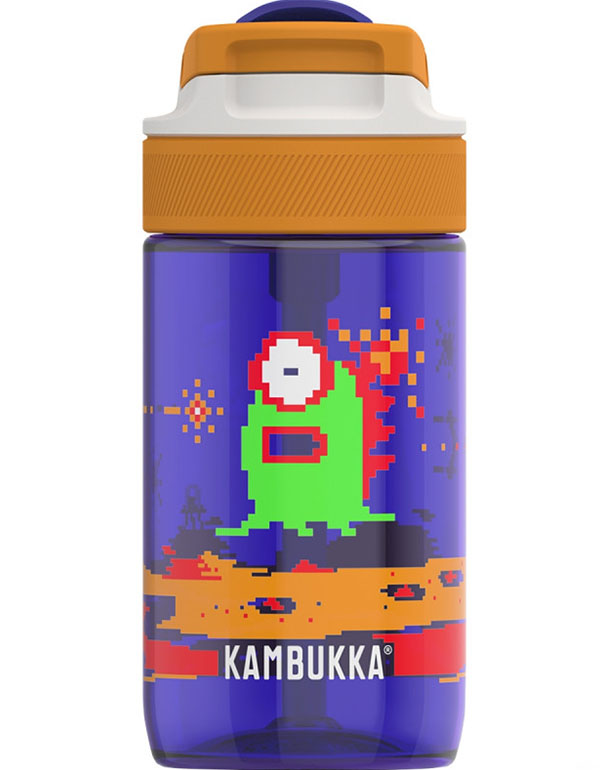 Kambukka Lagoon Alien Arcade Water Bottle Kids 400ml