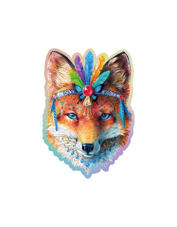 Wooden Puzzle: The Mystic Fox 150pcs