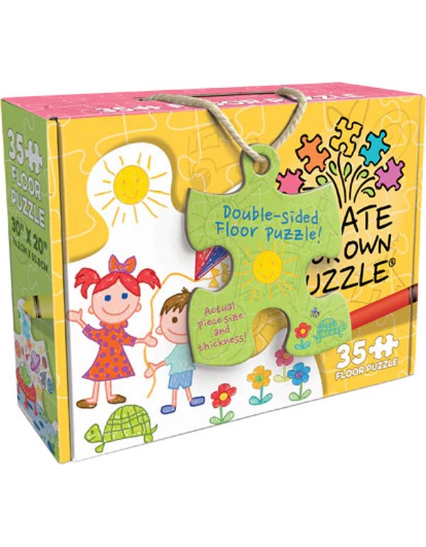 Create Your Own 35 Piece Floor Puzzles