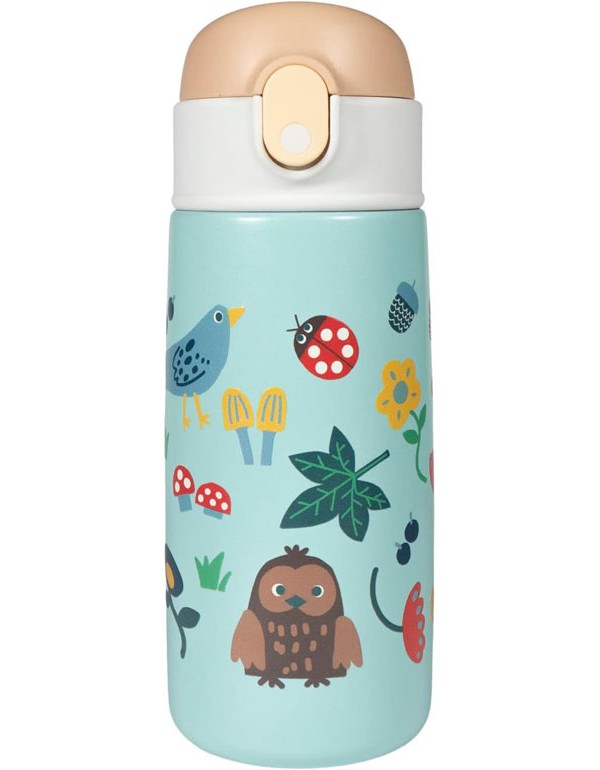 Waicee Kids Water Bottle Mint Forest 480ml
