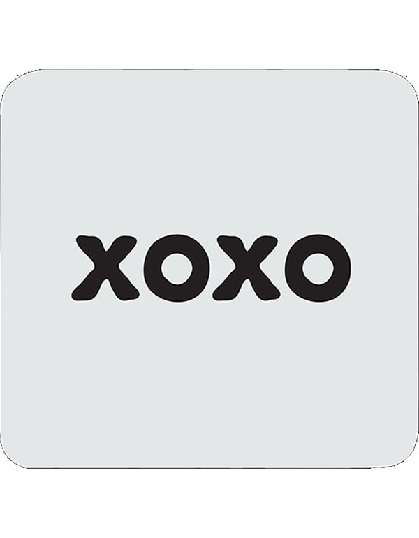 Quotable Coasters - "xoxo"