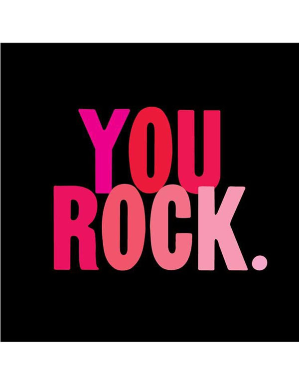Quotable Magnets - "You Rock"