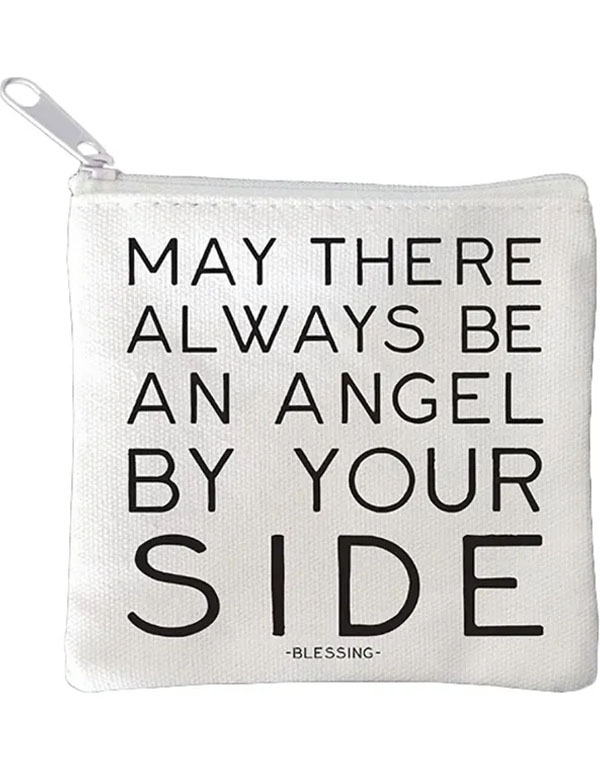 Quotable Mini Pouch Angel by your side…