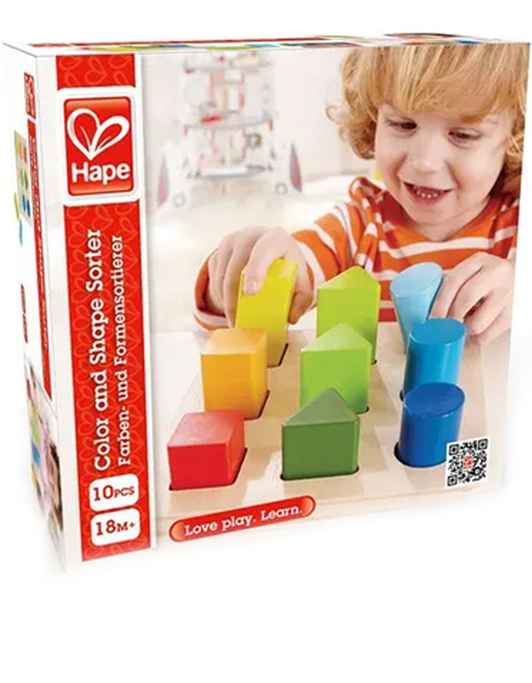 Hape Color and Shape Sorter