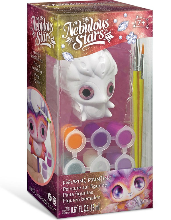 Nebulous Stars Figurine Painting Paloma